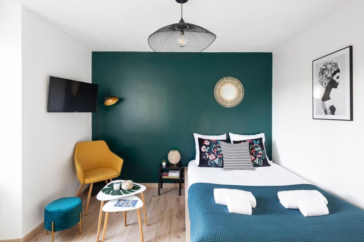 L'Eden Studio Moderne Et Lumineux Proche Centre Rennes Eksteriør billede